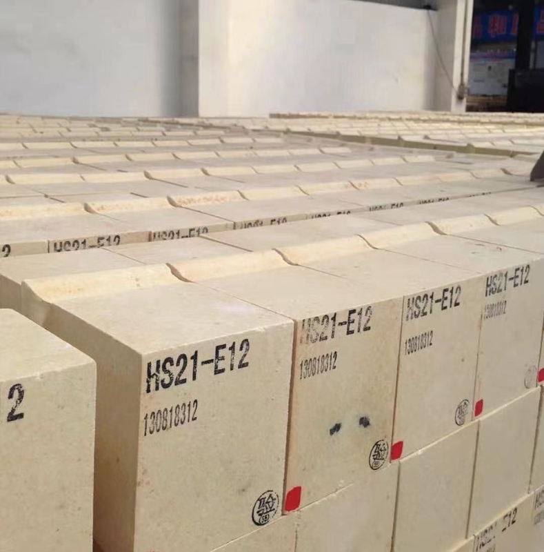 Đồ gạch lửa gốm có độ bền cao chống tháo rời Đồ gốm lửa nhôm cao cho lớp lót lò