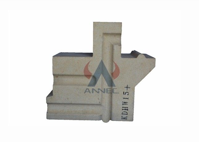 Độ chịu nhiệt cao khi chịu tải Gạch đặc biệt Alumina LZ55 Được sử dụng rộng rãi cho lò quay, bếp thổi nóng, bếp trục