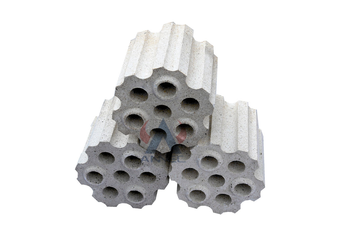 Khả năng chịu nhiệt cao Gạch chịu lửa Alumina silicat 1500 ℃ RUL cho bếp thổi nóng