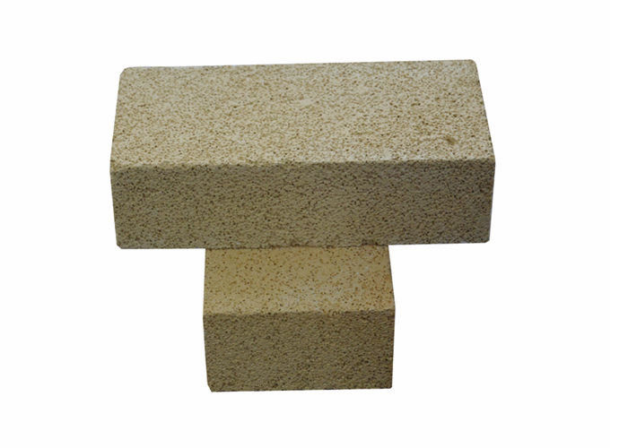 Độ chịu lửa cao 1580C 1770C Gạch chịu lửa Màu trắng Trọng lượng nhẹ Cách nhiệt Mullite Firebrick