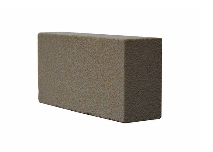 Độ chịu lửa cao 1580C 1770C Gạch chịu lửa Màu trắng Trọng lượng nhẹ Cách nhiệt Mullite Firebrick